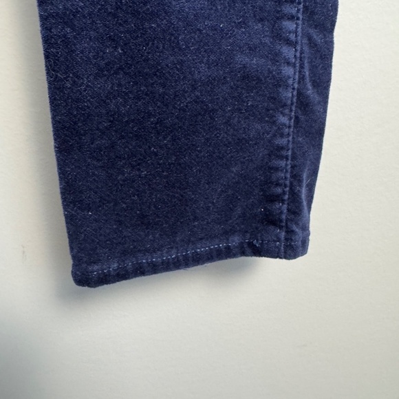 LOFT Women's Velvet Mariner Skinny Pants Deep Space Blue Size 25 Stretch‎ Ankle - Picture 2 of 13